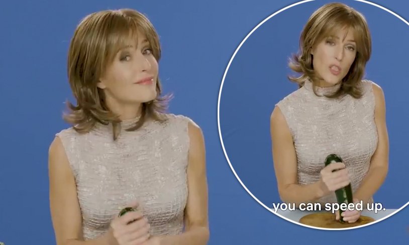 Gillian Anderson Jerk Vegetables