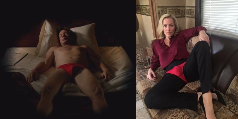 Gillian Anderson Dark past 18