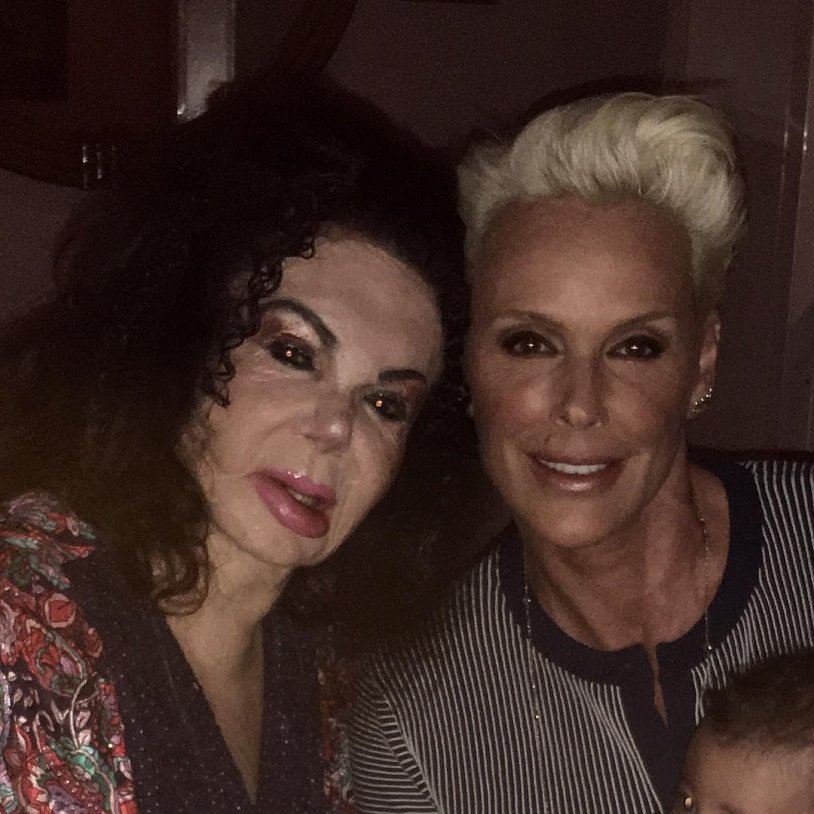 Sylvester's son Stallone and Bridget Nielsen