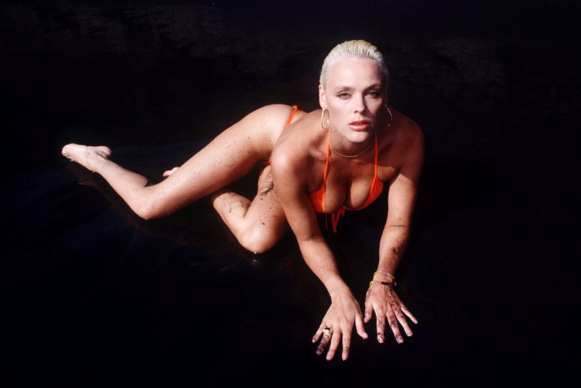 Brigitte Nielsen in his youth