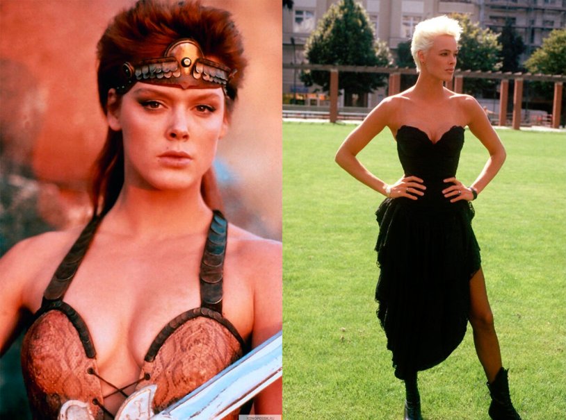 Brigitta Nielsen in his youth