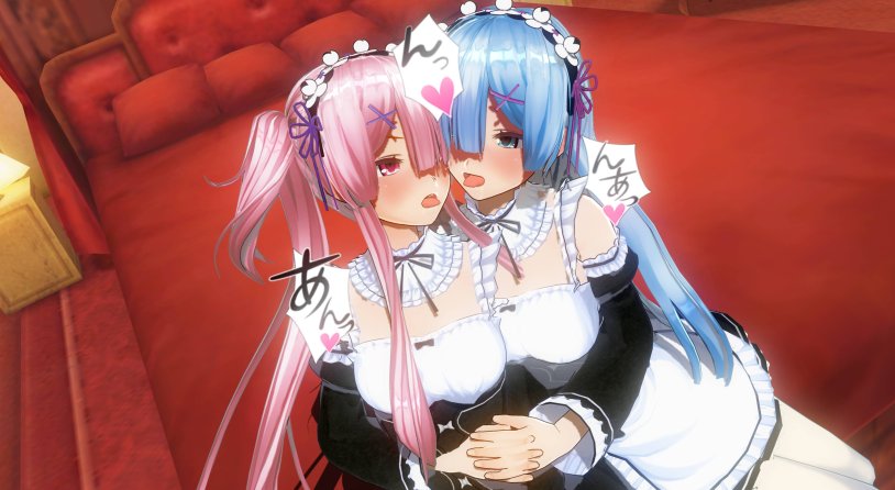 Re Zero Emilia and Rem