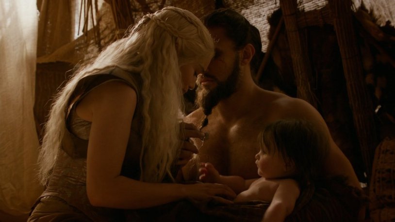Daenerys and Khal Drogo