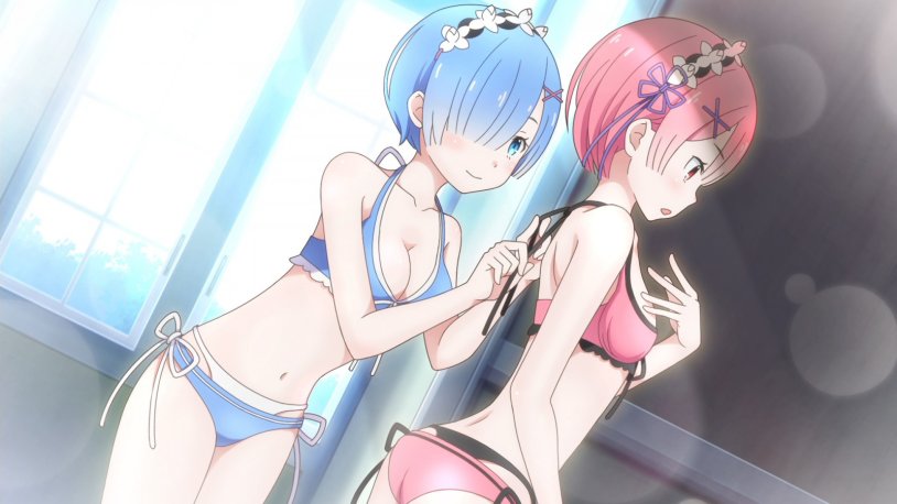 Rem and Ram and Emilia Etty