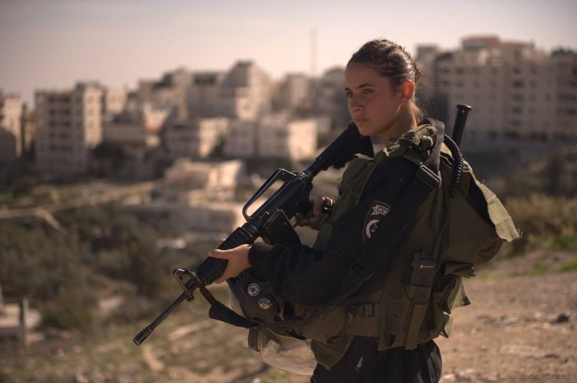 Woman Sniper Israeli Army