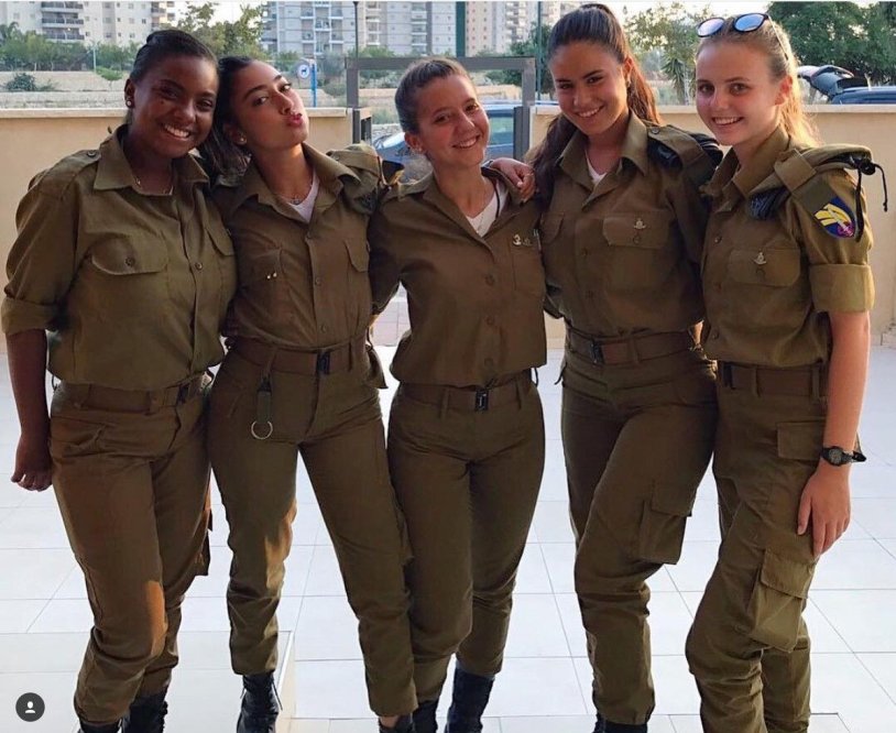 The ceremonial form of the Israeli Defense Army