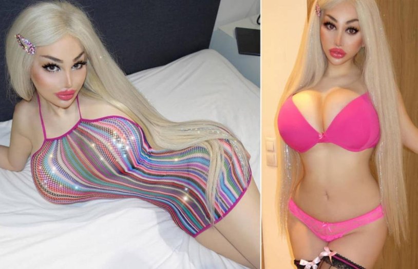 Hungarian fashion model Barbara Luna Sipos