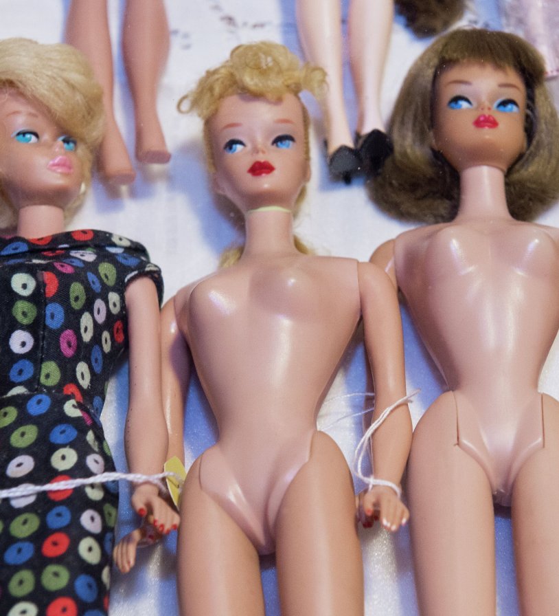 Barbie dolls with intimate toys