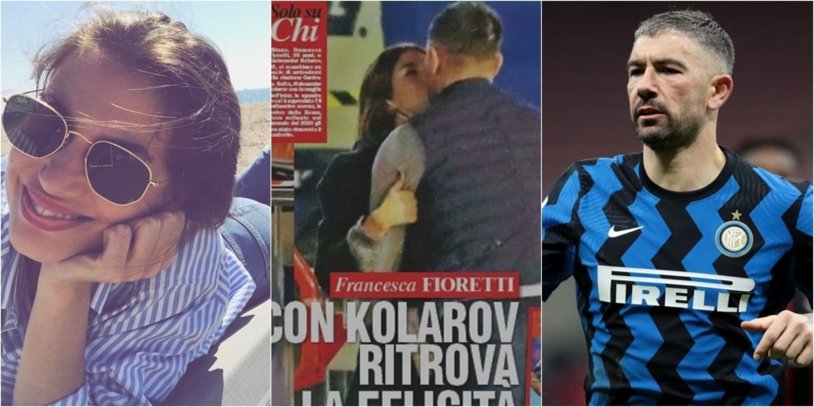 Kolarov and wife Astori