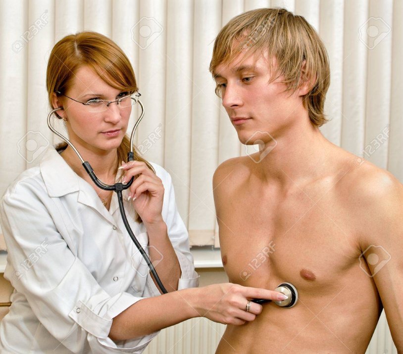 Honey examination of boys