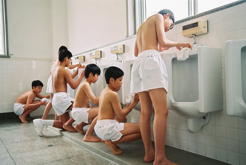 Japanese in the shower