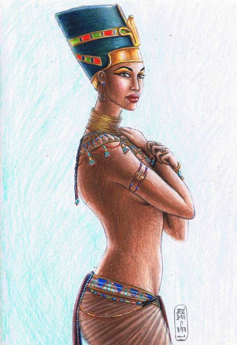 Egyptian Nefertiti