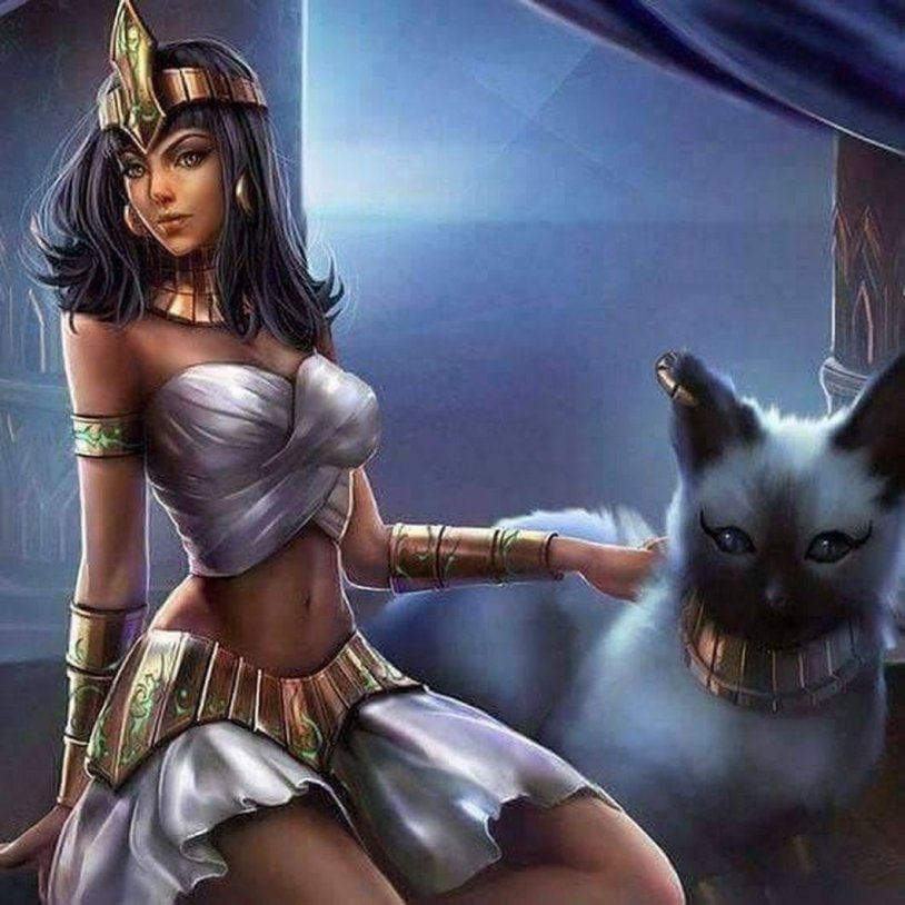 Goddess Bastet Cleopatra Tits