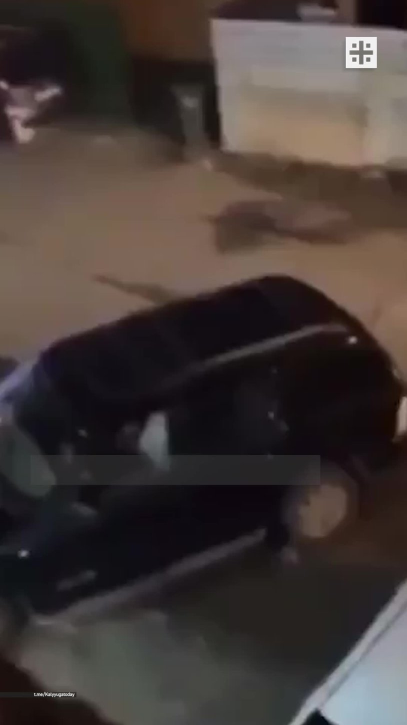 Car in the parking lot