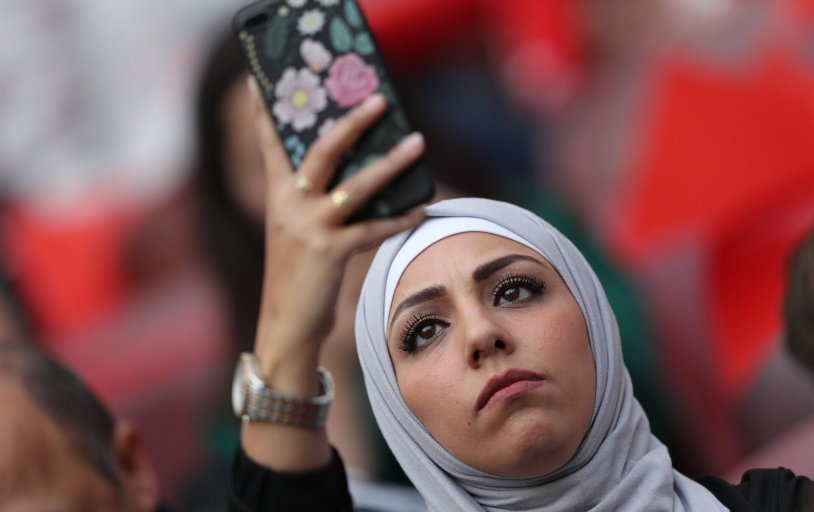 Fans of Saudi Arabia