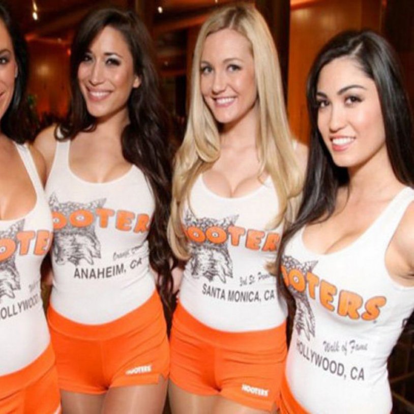Hooters waitress