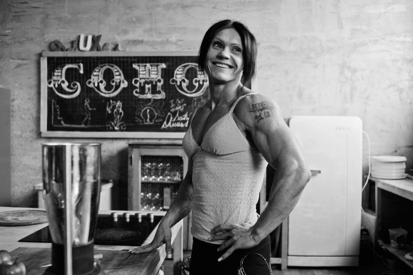 Bodybuilder Jacqueline Fuchs Naked