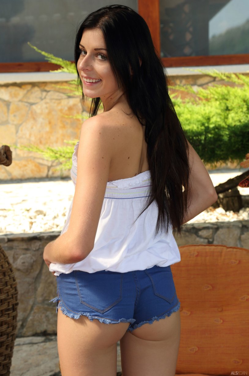 Daniella rose russell to a swimsuit