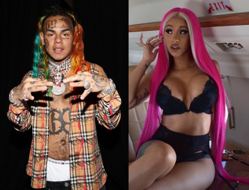 6ix9ine and cardi bi