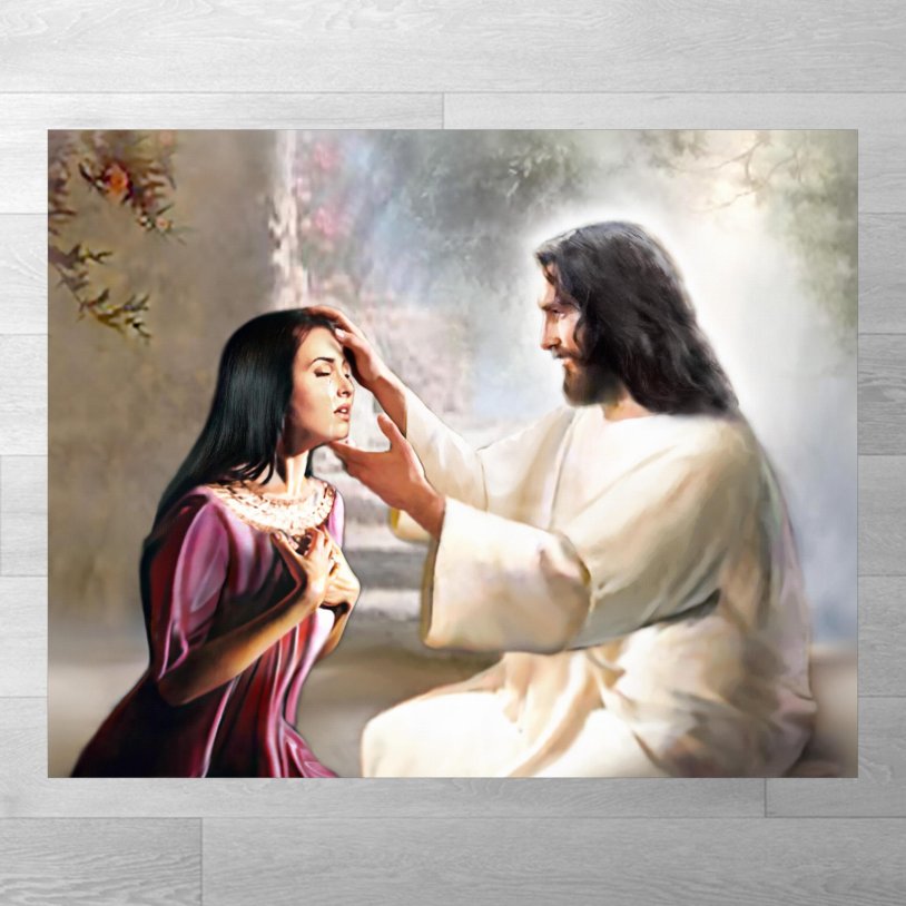 Mary Magdalene and Jesus Christ