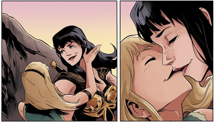 Zena and Gabriel Kiss