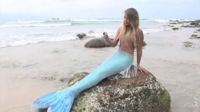 Real mermaids are naked
