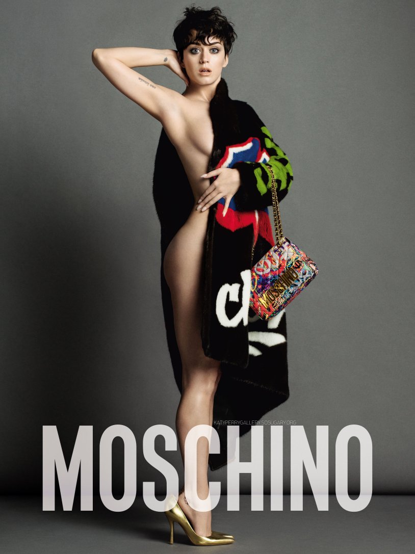 Katy Perry photo session of Moshino