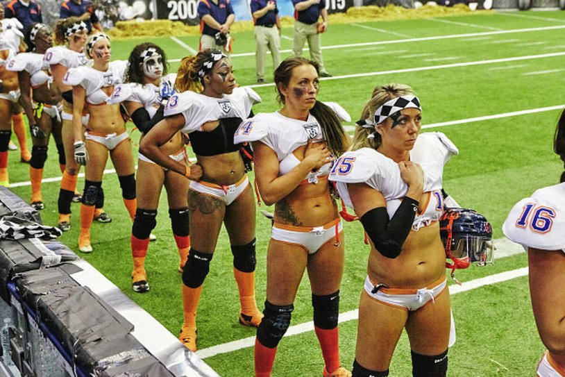 American female football players