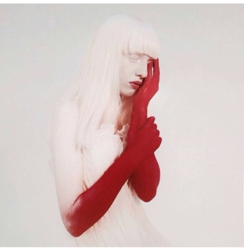 Model Albino Nastya Zhidkova 2020