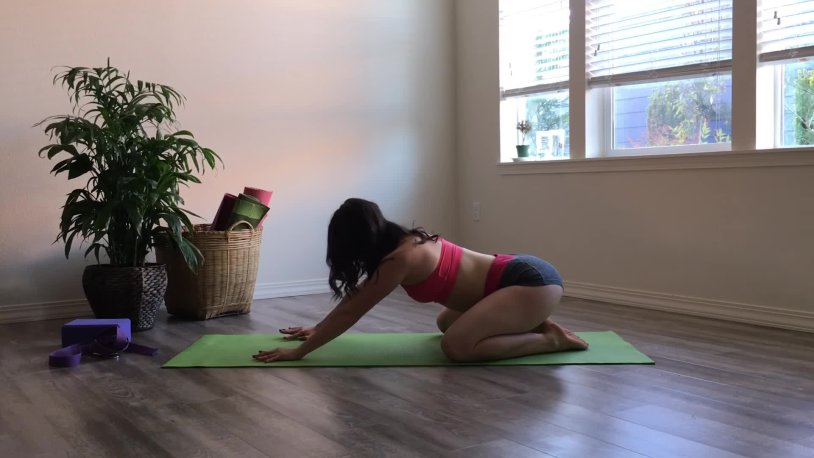 Fitness yoga gif
