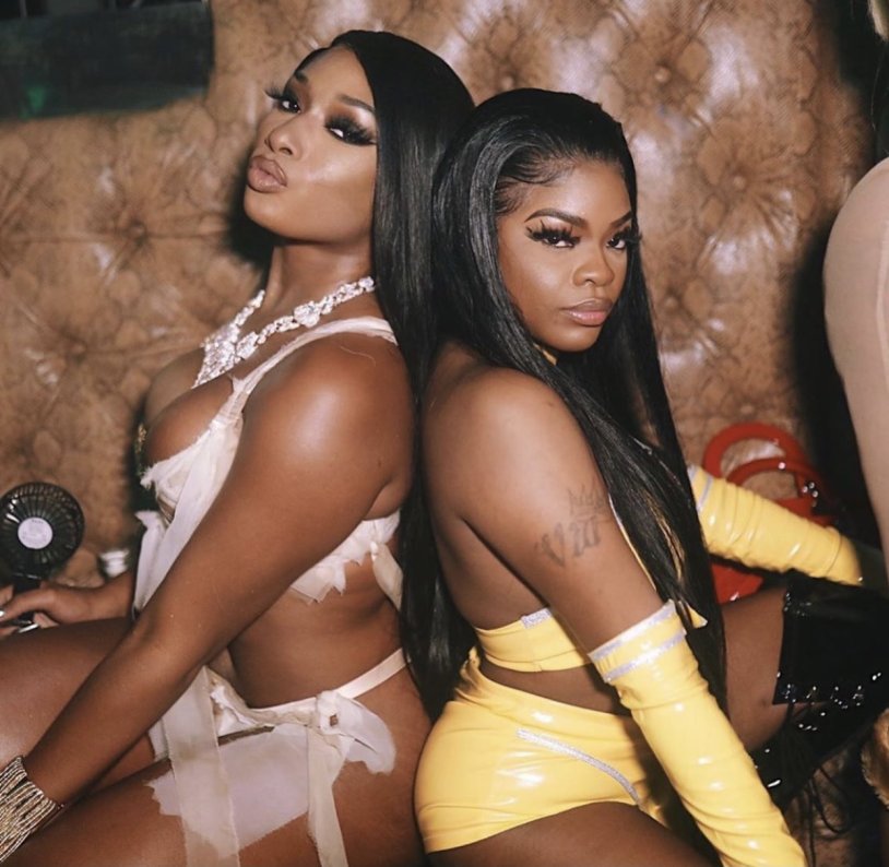 Cardi Bi and Megan Thee Stallion