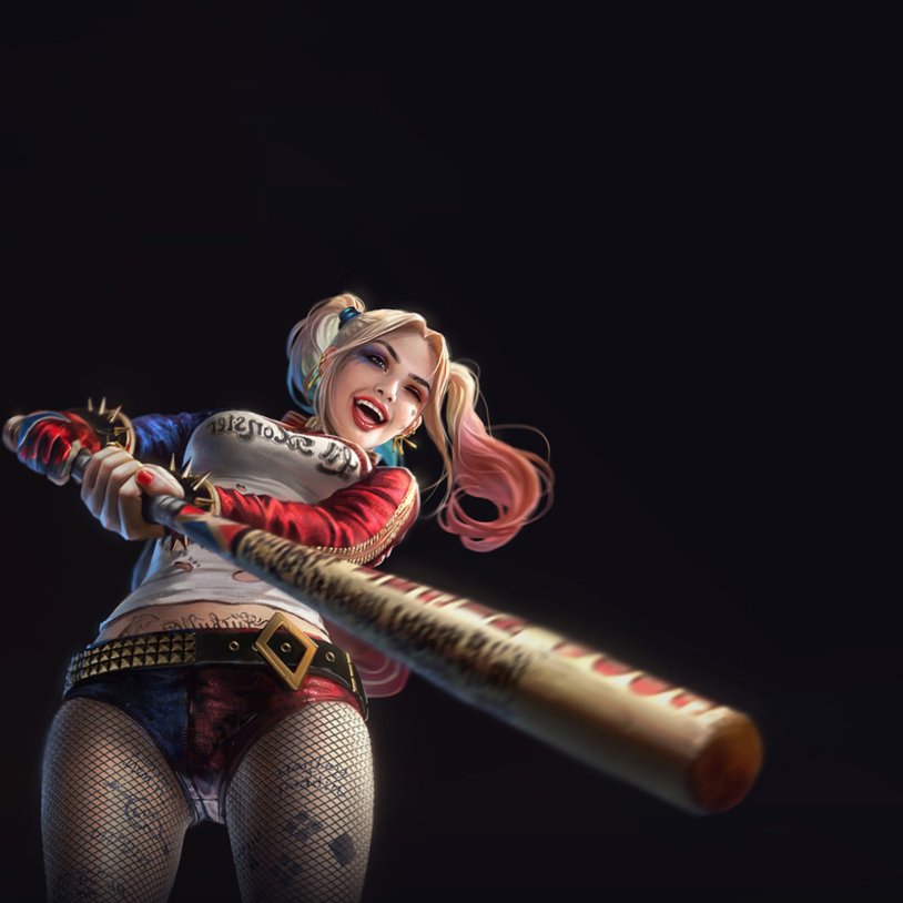 Harley Quinn 3D ass
