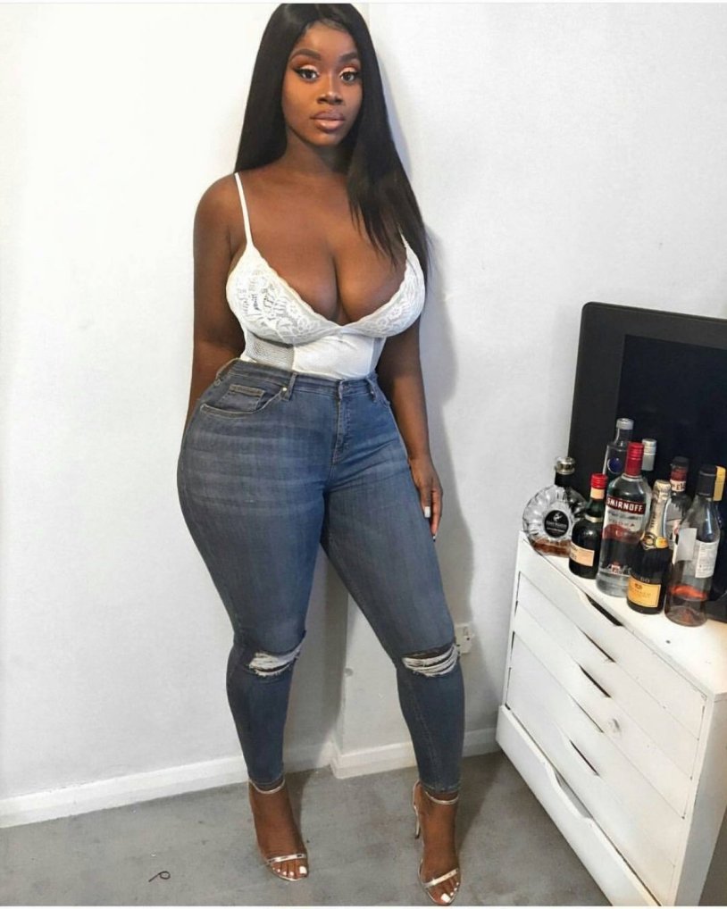 Black girls with magnificent forms