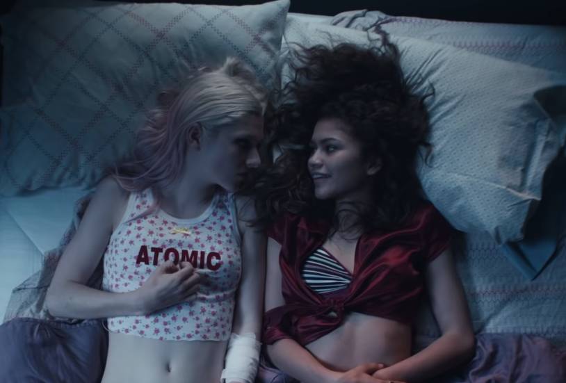 Hunter Schafer in the series of euphoria