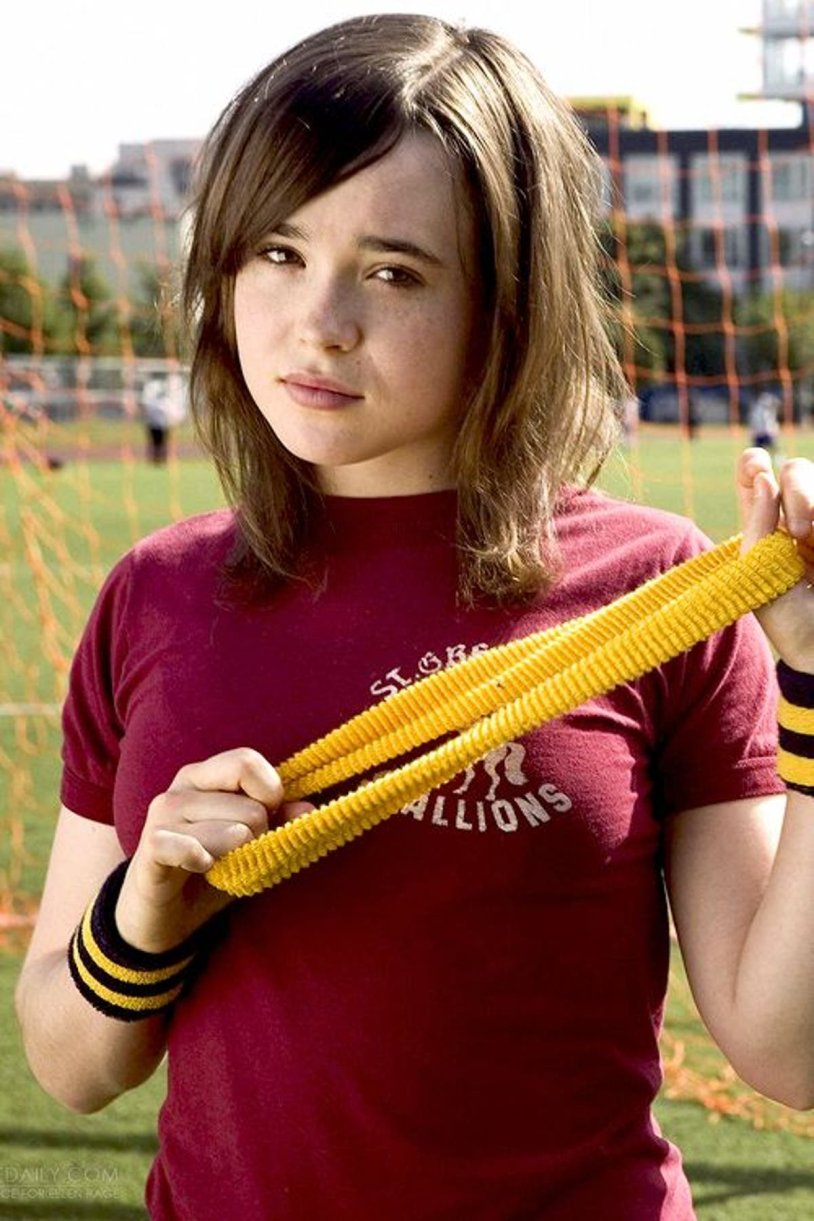 Ellen Page at the age of 14