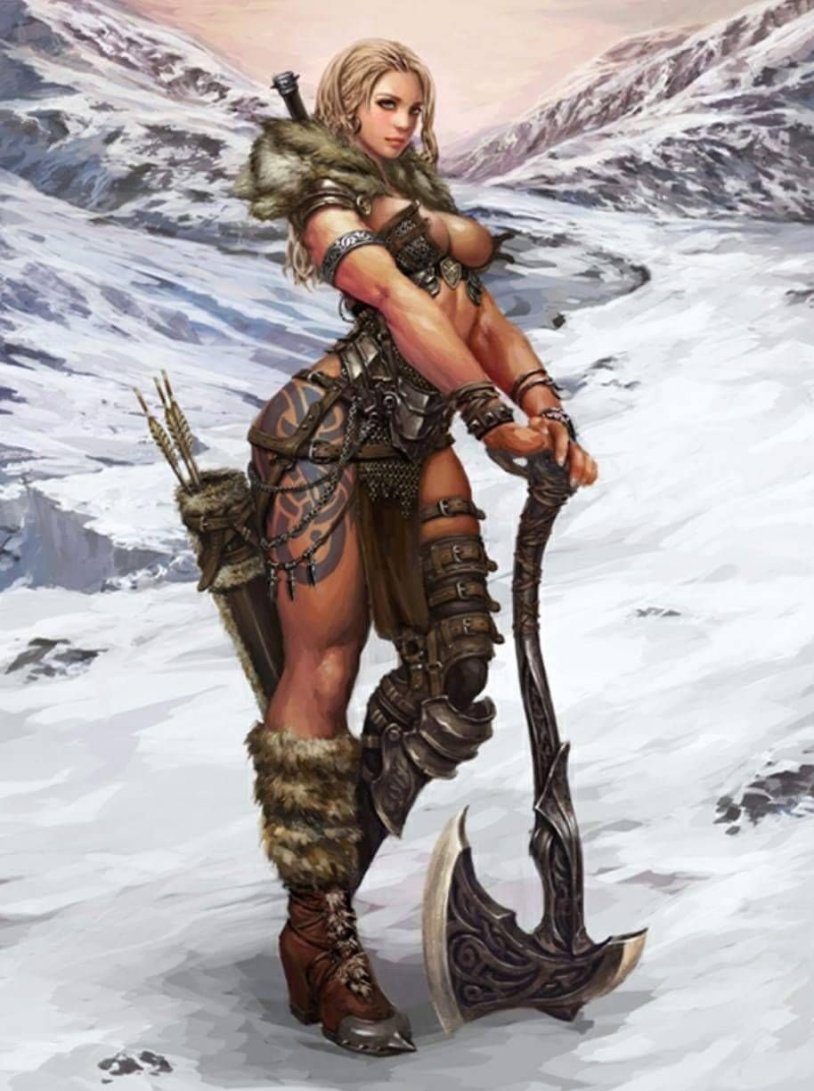 Elf Barbarian dnd