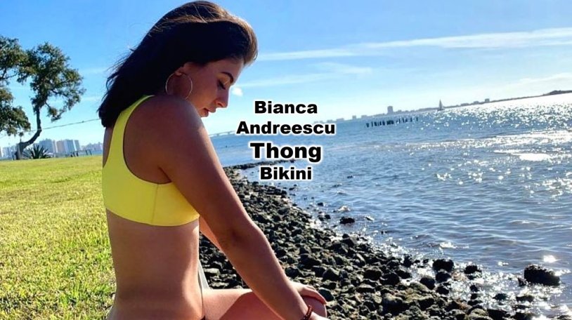 Bianca andreescu in a swimsuit