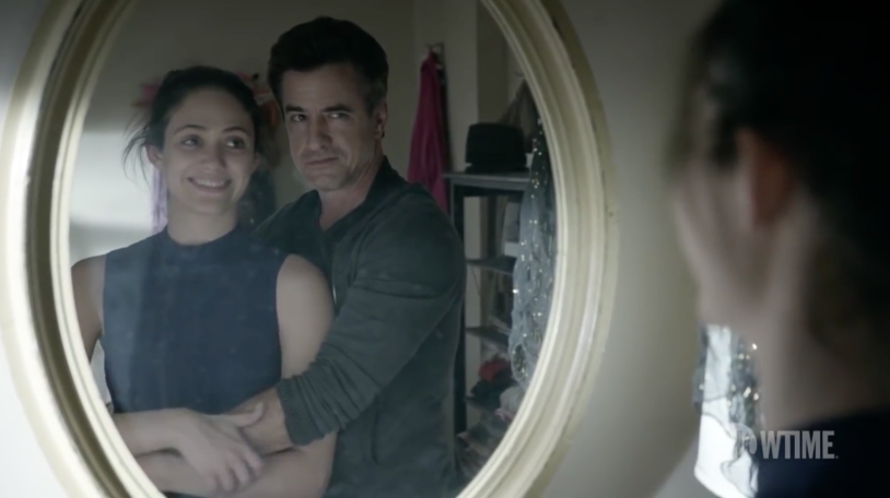 Fiona Gallagher and Sean