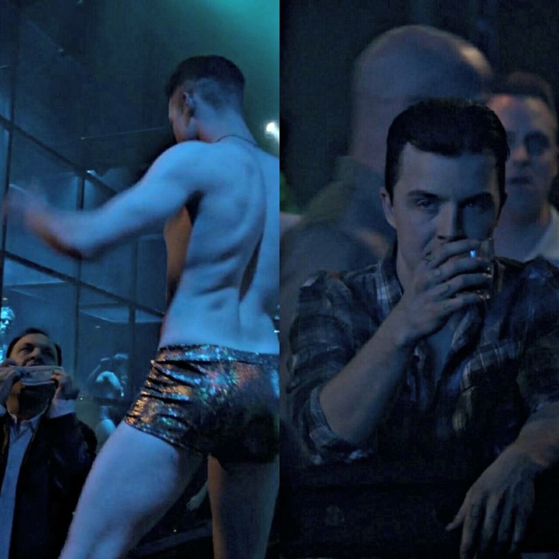 Ian Gallager and Mickey Milkovich