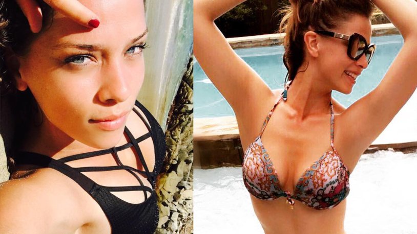 Carolina Miranda in a swimsuit