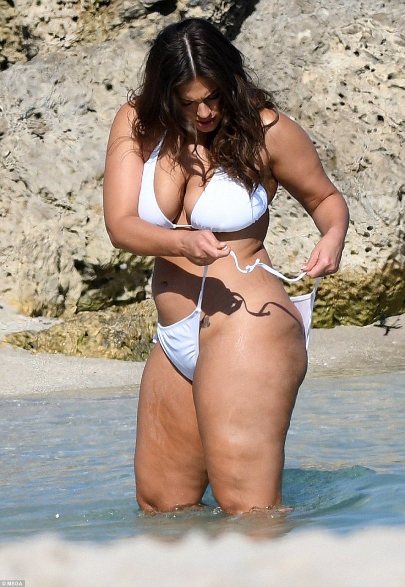 Ashley Graham in a bikini