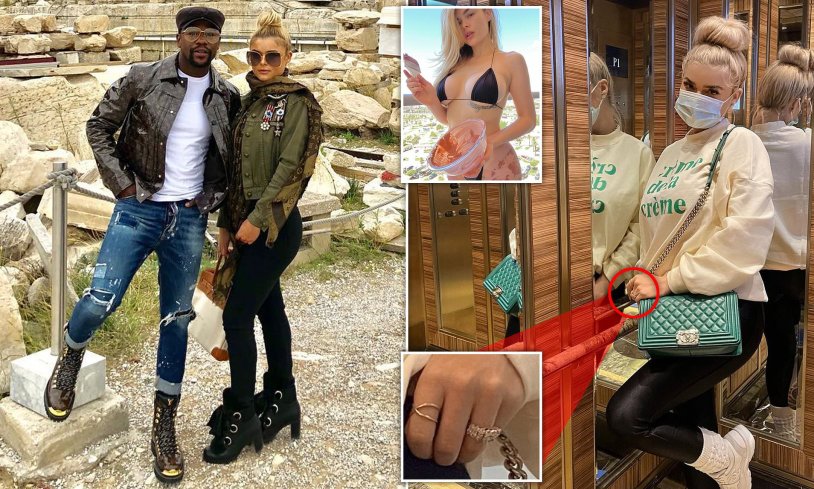 Anna Monroe and Floyd Mayweather