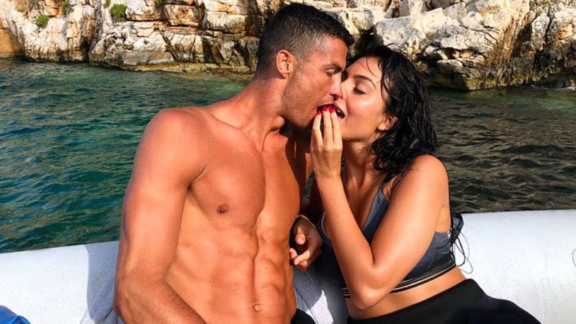 Ronaldo and his wife