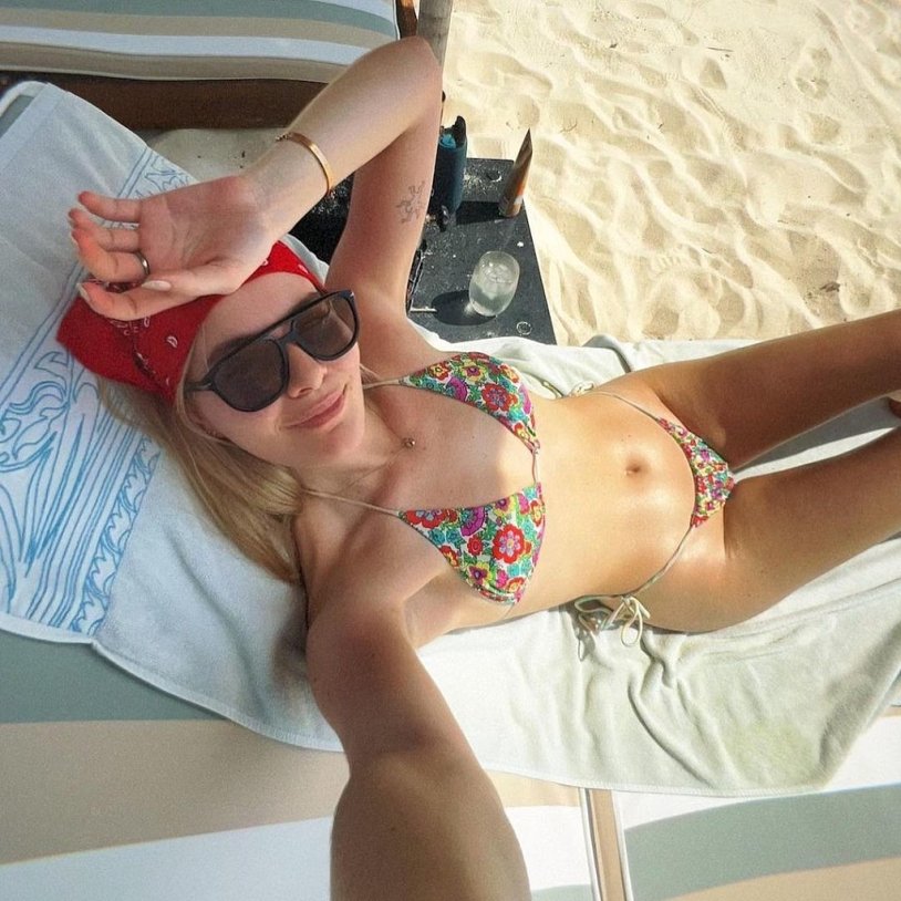 Figure in a swimsuit