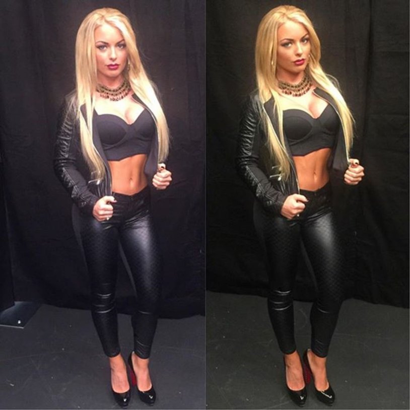 Mandy Rose WWE in the skin