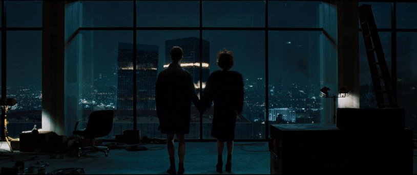 Fighting club final scene