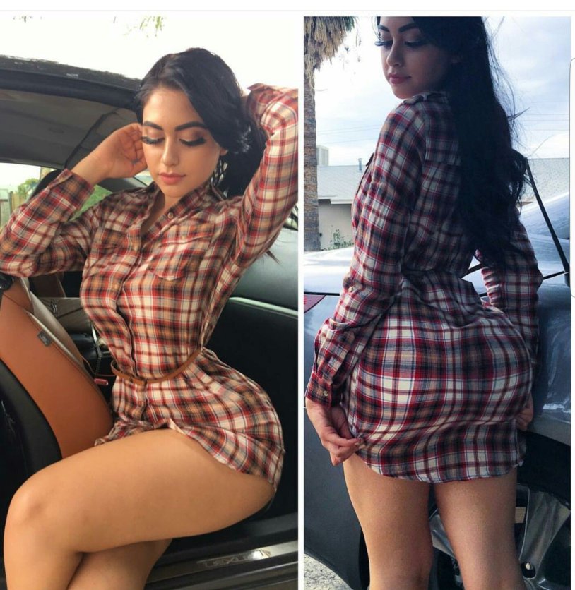 Jailyne ojeda ochoa in a dress