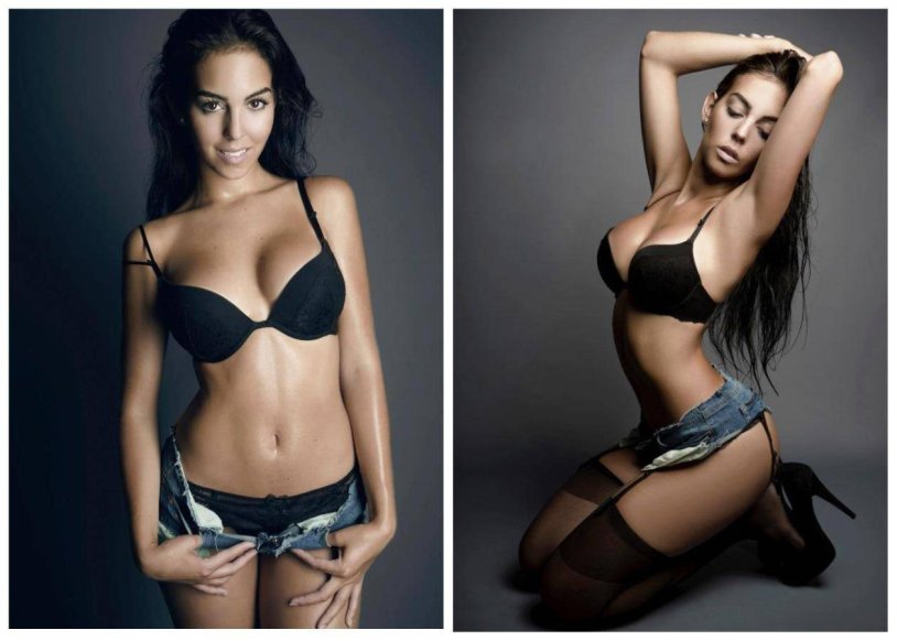 Georgina Rodriguez in underwear