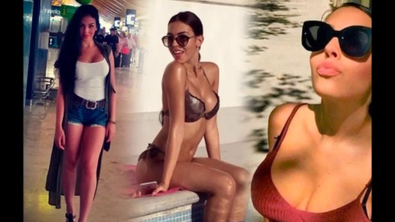 Ronaldo girl in a swimsuit 2021