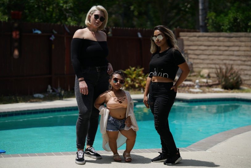 Drew Prest with her husband